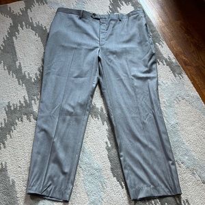 Jos A Bank Signature Tailored Fit Pants - Grey